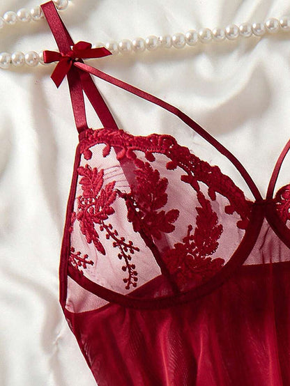 Destello Burdeos - Babydoll